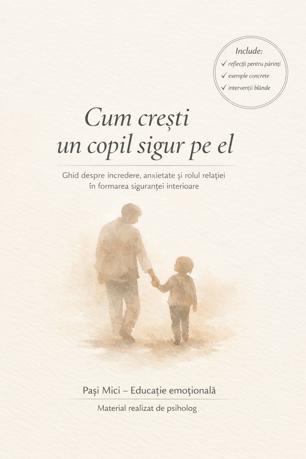 Cum crești un copil sigur pe&nbsp;el